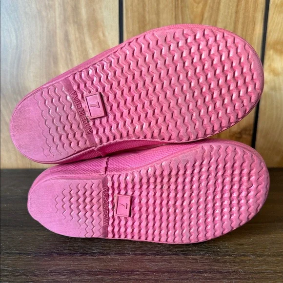 Hunter Kids Pink Rain Boots - Picture 3 of 3